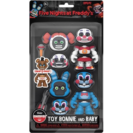 TOY BONNIE AND BABY - Five Nights at Freddy's SNAPS! Figurine Funko