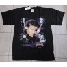 T-shirt Size L ANGEL 100% Coton Blue Grape