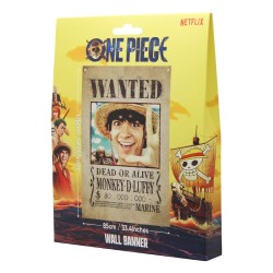 LUFFY WANTED Bannière One Piece Fanattik
