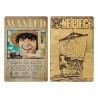 WANTED MONKEY D. LUFFY One Piece Official Ingot Fanattik