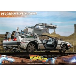 DeLorean Time Machine BTTF3 MMS738 1/6 Hot Toys