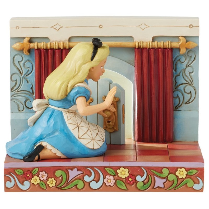 CURIOUSER AND CURIOUSER (Alice) Disney Traditions Enesco