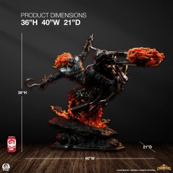 ACOMPTE 10% Précommande GHOST RIDER 1:3 Scale Variant Edition Statue PCS