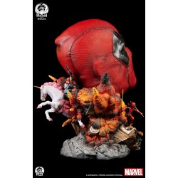 ACOMPTE 10% Précommande DEADPOOL - Fine Art Bust Deluxe PCS