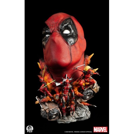 ACOMPTE 10% Précommande DEADPOOL - Fine Art Bust PCS