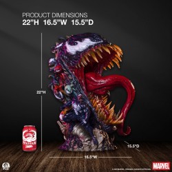 ACOMPTE 10% Précommande VENOM - Fine Art Bust PCS