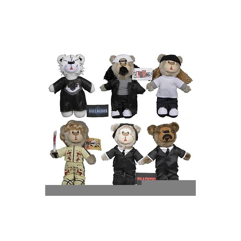 Lot 6 Peluches Screen Bears series 1 Neca