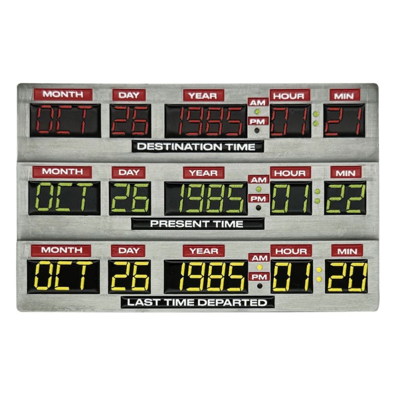 TIME MACHINE Ingot BTTF Fanattik