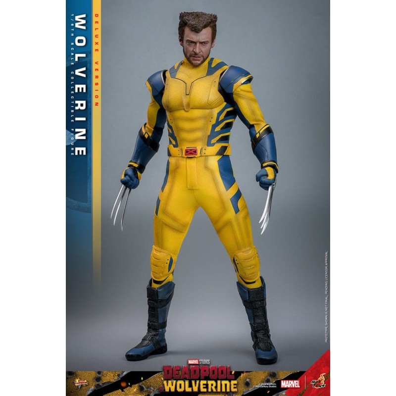WOLVERINE DELUXE SET - Deadpool & Wolverine MMS754 Figurine 1/6 Hot Toys