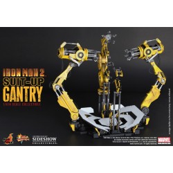 Iron Man 2 Suit-Up Gantry 12" figurine Hot Toys