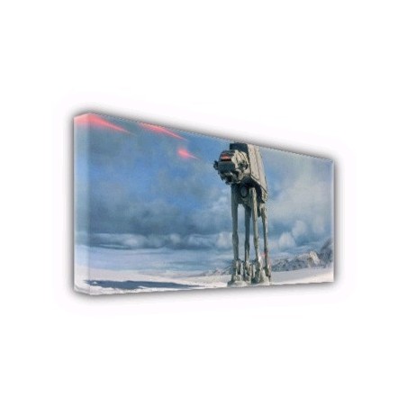 AT-AT Walker Hoth Battle Canvas ID-Wall