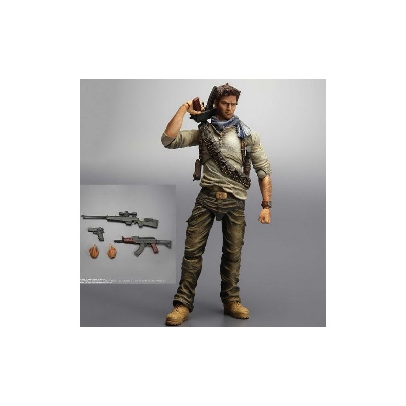 Nathan Drake Play Arts figurine Square Enix