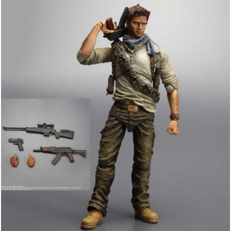 Nathan Drake Play Arts figurine Square Enix