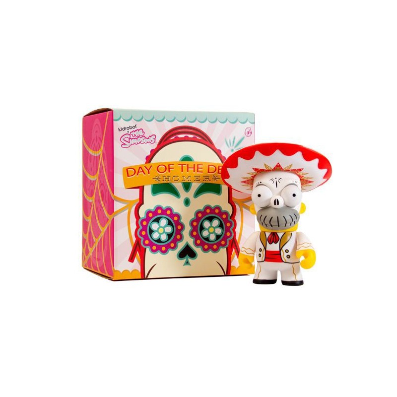 Day of the Dead Homer Simpsons 8-Inch Figurine Kidrobot