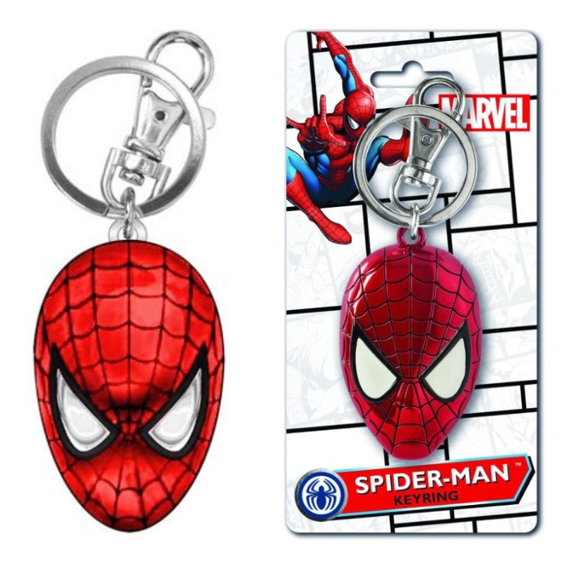 Spider-Man Head Porte-clés Métal Monogram