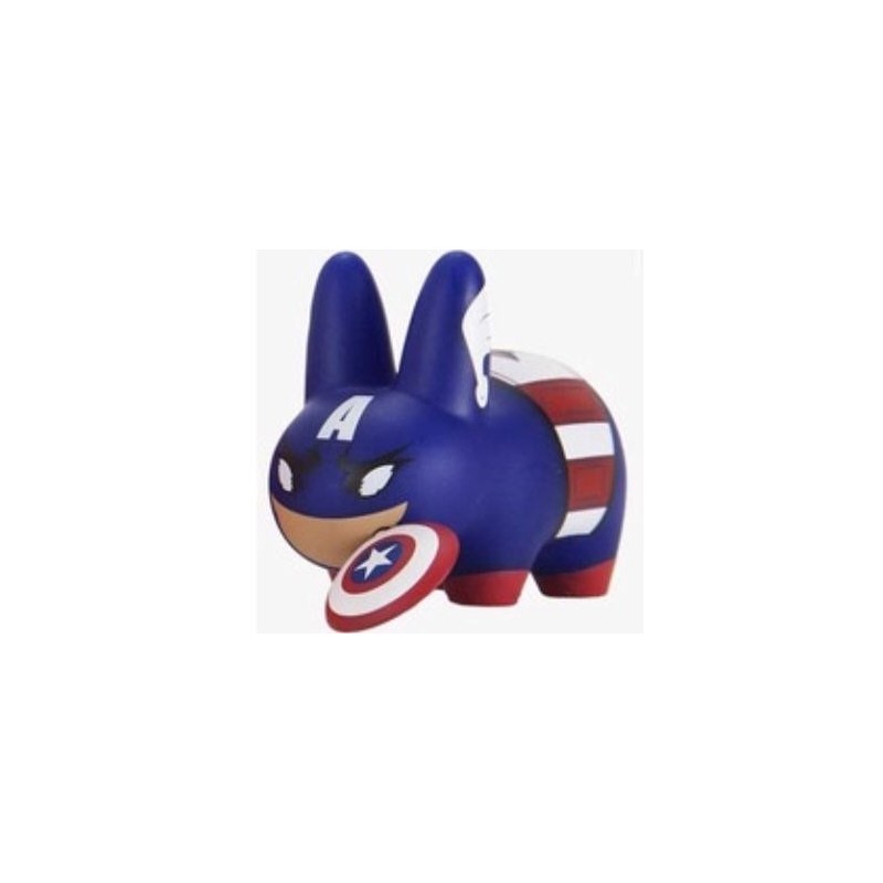 Captain America 2/20 Marvel Labbit Mini Series 2 2.5-Inch Figurine Kidrobot