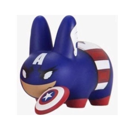 Captain America 2/20 Marvel Labbit Mini Series 2 2.5-Inch Figurine Kidrobot
