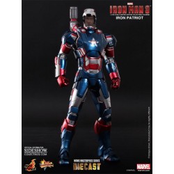 Iron Patriot DIECAST Movie Masterpiece Series Figurine 1/6 Hot Toys