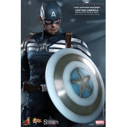 Captain America and Steve Rogers Set Figurines 1/6 Hot Toys