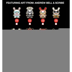 Clown Stilts Costume (B/P) Mardivale Dunny Series 1/16 Scribe 3-Inch Figurine Kidrobot