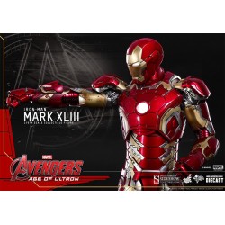 Iron Man Mark XLIII Diecast MMS Figurine 1/6 Hot Toys