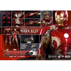 Iron Man Mark XLIII Diecast MMS Figurine 1/6 Hot Toys