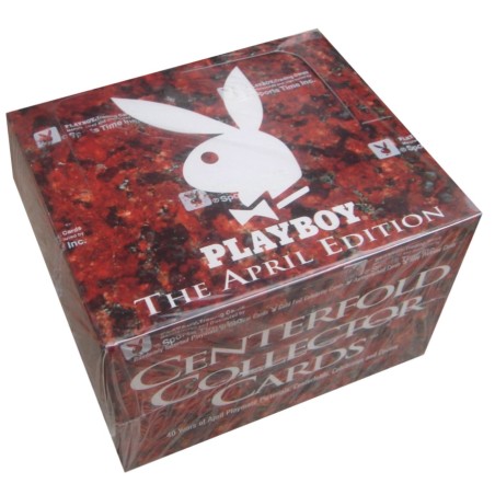 Boîte Trading Cards Playboy Edition Avril Sports Time