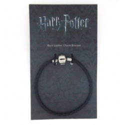 Black Leather Charm Bracelet The Carat Shop
