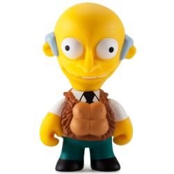 See My Vest Burns 1/40 The Simpsons 25th Anniversary Series Mini Figurine Kidrobot