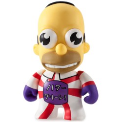 Mr. Sparkle (Red and White) 1/60 The Simpsons 25th Anniversary Series Mini Figurine Kidrobot