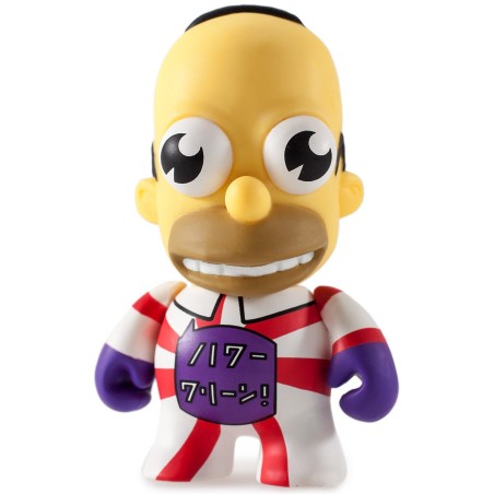 Mr. Sparkle (Red and White) 1/60 The Simpsons 25th Anniversary Series Mini Figurine Kidrobot