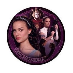  Assiette de collection Padme Amidala Collector Plate Cards Inc.