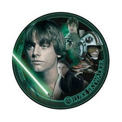  Assiette de collection Luke Skywalker Collector Plate Cards Inc.