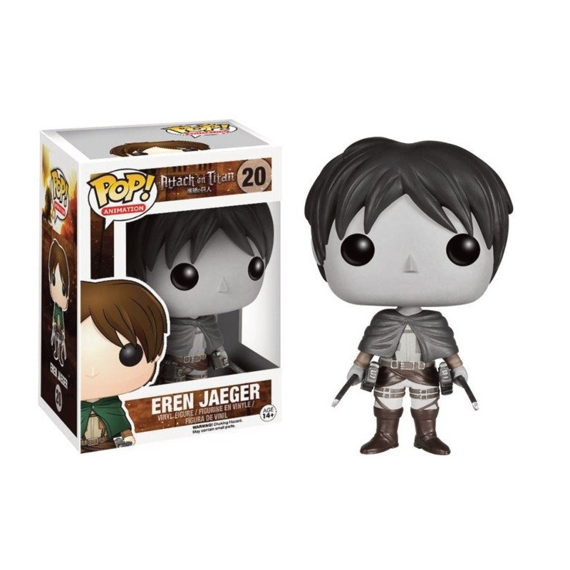 Eren Jaeger (B/W) Exclusive - Attack on Titan POP! Animation Figurine Funko