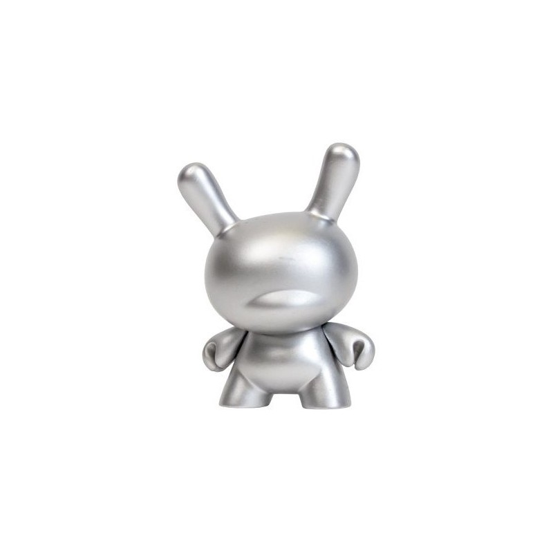 Dunny 10th Anniversary Silver 3-Inch Figurine Kidrobot