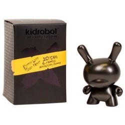 Dunny 10th Anniversary Black 3-Inch Figurine Kidrobot