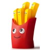 French Fries 1/20 Yummy World Vinyl Mini Series 3-Inch Figurine Kidrobot