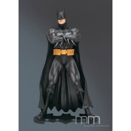 Batman Classic Black Life Size Statue Oxmox