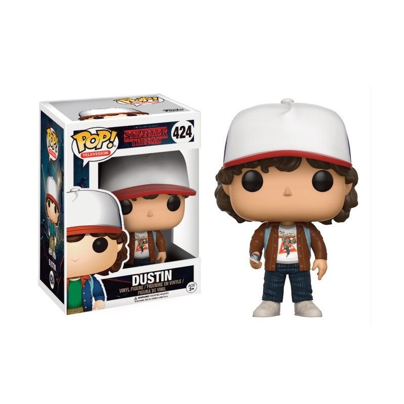 Dustin (Brown Jacket) Exclusive POP! Television Figurine Funko