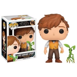 Newt Scamander & Pickett Exclusive POP! Fantastic Beasts Figurine Funko