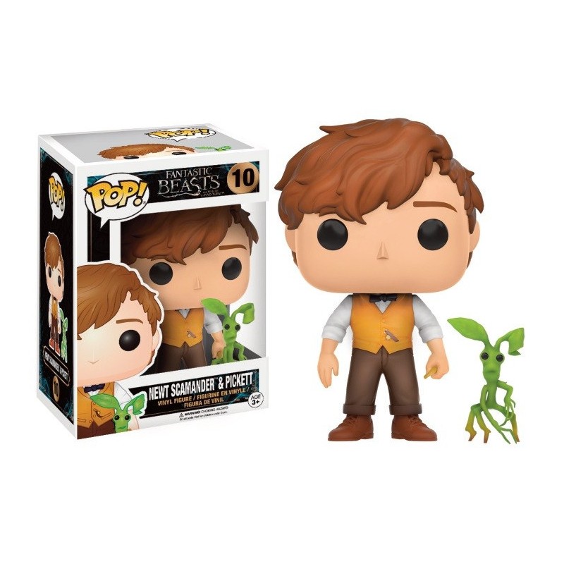 Newt Scamander & Pickett Exclusive POP! Fantastic Beasts Figurine Funko