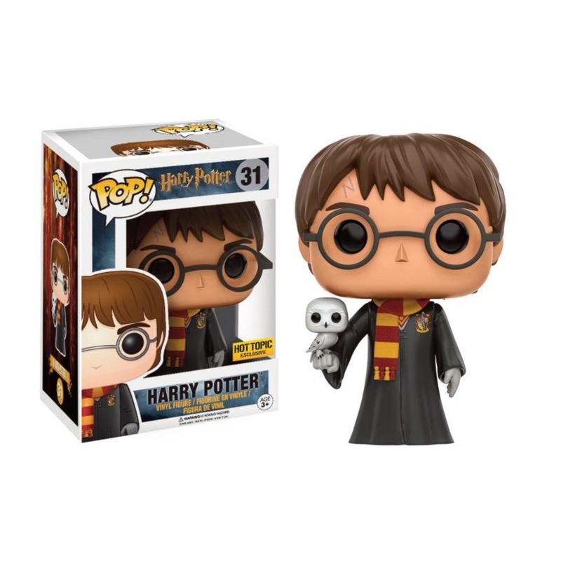 Harry Potter (with Hedwig) Exclusive POP! Harry Potter Figurine Funko