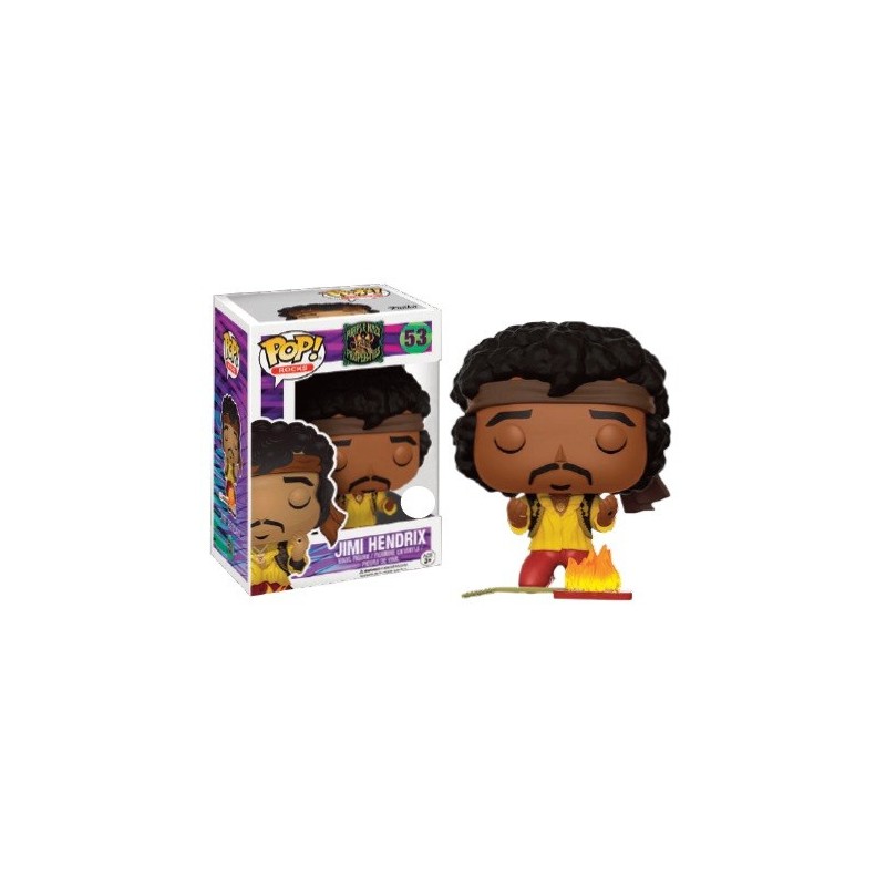 Jimi Hendrix (Monterey) Exclusive POP! Rocks Figurine Funko