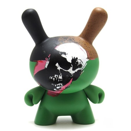 Skull 2/24 Andy Warhol Series 2 Dunny 3-Inch Figurine Kidrobot