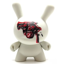 Gun 1/24 Andy Warhol Series 2 Dunny 3-Inch Figurine Kidrobot