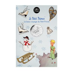 Le Petit Prince Monnaie 10€ Argent "fait de la luge" Monnaie de Paris