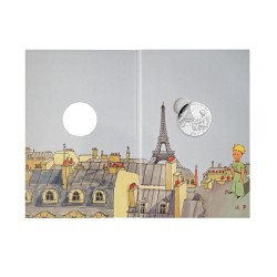 Le Petit Prince Monnaie 10€ Argent "En terrasse à Paris" Monnaie de Paris