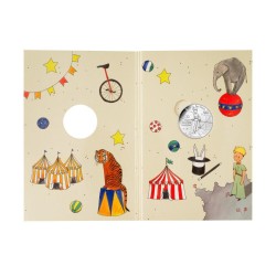 Le Petit Prince Monnaie 10€ Argent "Funambule au cirque" Monnaie de Paris