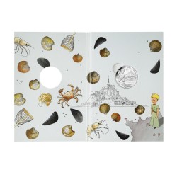 Le Petit Prince Monnaie 10€ Argent "A la pêche au Mont Saint-Michel" Monnaie de Paris