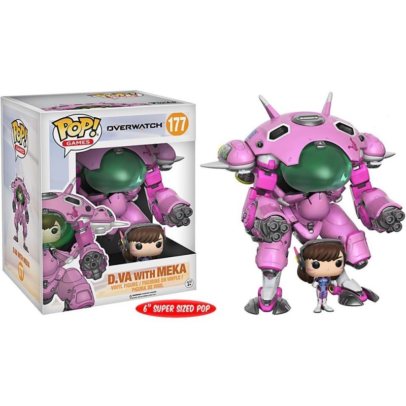 D.VA with Meka - Overwatch POP! Games Figurine Funko